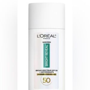 L'Oreal Bright Reveal Sunscreen SPF 50 - White 1.7 fl. Oz.